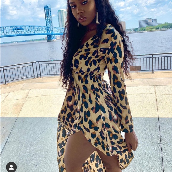 Animal print dress from Pretty Little Thing ✨ - Picture 3 of 6